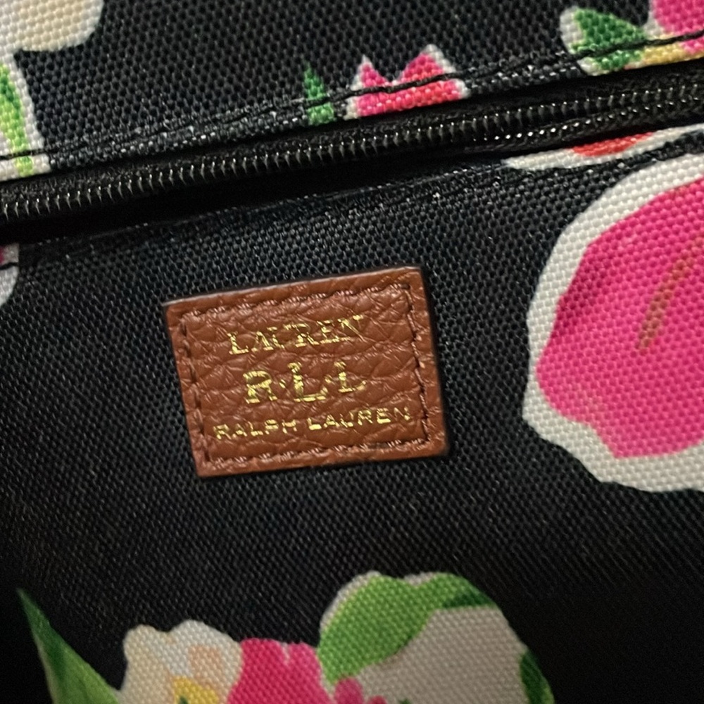 Ralph Lauren‎ floral print nylon tote bag - Picture 6 of 11